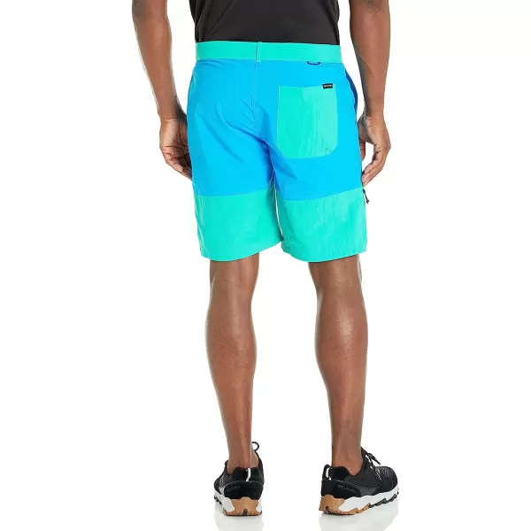 imageColumbia Mens Summerdry Belted ShortCompass BlueBright Aqua