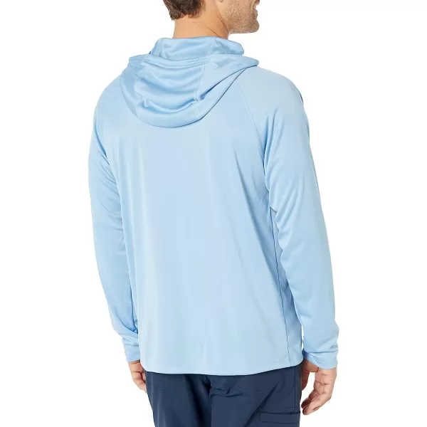 imageColumbia Mens Summerdry Raglan Hooded Long SleeveJet Stream