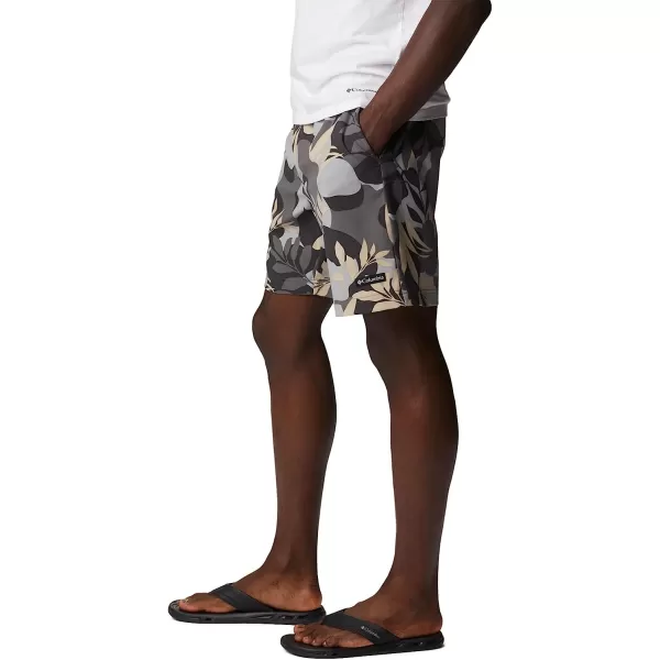 imageColumbia Mens Summertide Stretch Printed ShortCity Grey Floriated