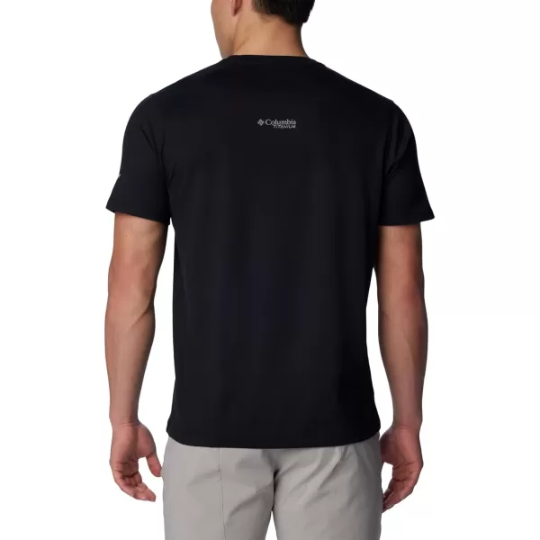 imageColumbia Mens Summit Valley Short Sleeve CrewBlack