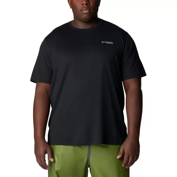 imageColumbia Mens Summit Valley Short Sleeve CrewBlack