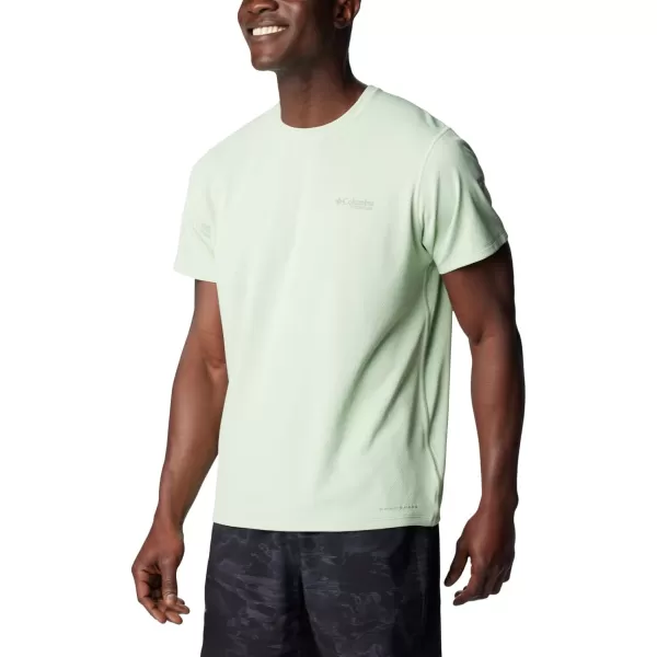 imageColumbia Mens Summit Valley Short Sleeve CrewSage Leaf