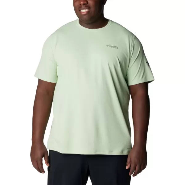 imageColumbia Mens Summit Valley Short Sleeve CrewSage Leaf