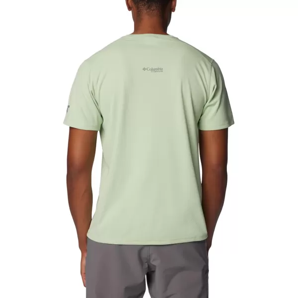 imageColumbia Mens Summit Valley Short Sleeve CrewSage Leaf