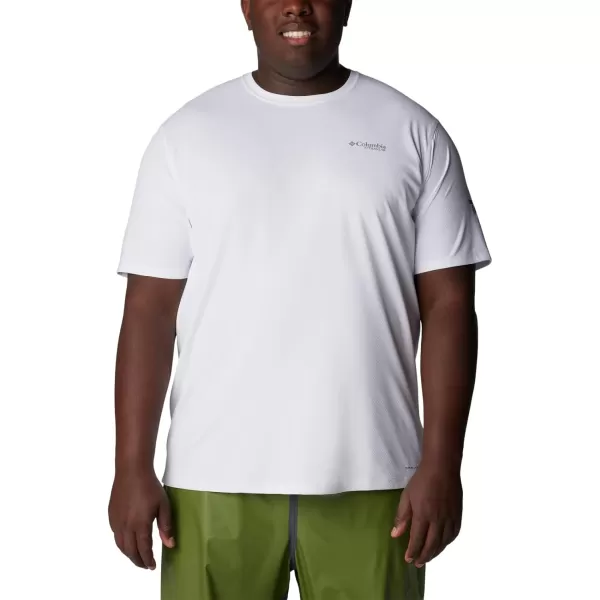 imageColumbia Mens Summit Valley Short Sleeve CrewWhite