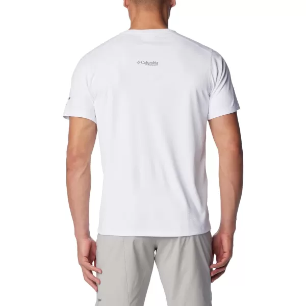 imageColumbia Mens Summit Valley Short Sleeve CrewWhite