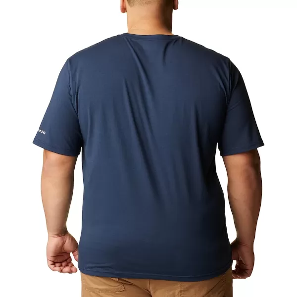 imageColumbia Mens Sun Trek Short Sleeve Graphic TeeCollegiate NavyAll for Outdoors Graphi
