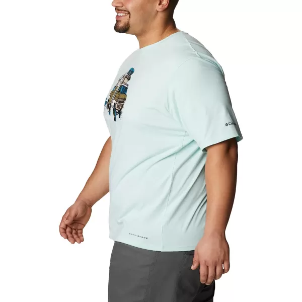 imageColumbia Mens Sun Trek Short Sleeve Graphic TeeIcy MornH2o Fanatic Graphic