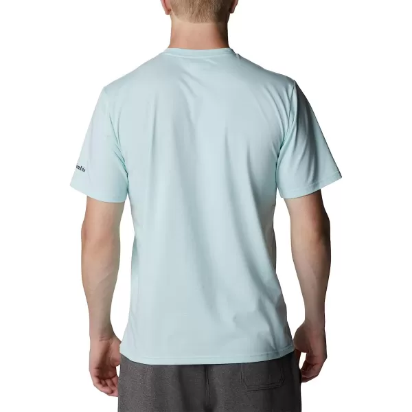 imageColumbia Mens Sun Trek Short Sleeve Graphic TeeIcy MornH2o Fanatic Graphic