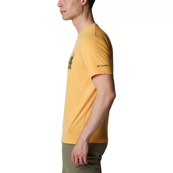imageColumbia Mens Sun Trek Short Sleeve Graphic TeeMangoAll for Outdoors Graphic