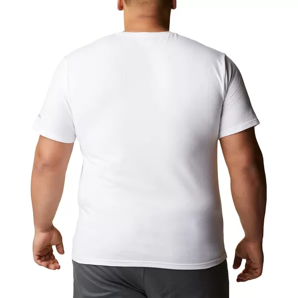 imageColumbia Mens Sun Trek Short Sleeve Graphic TeeWhiteAll for Outdoors Graphic