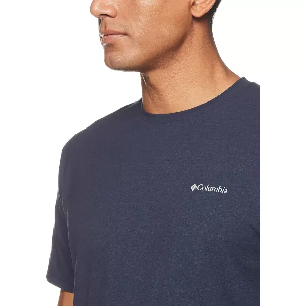 imageColumbia Mens Sun Trek Short Sleeve TeeCollegiate Navy