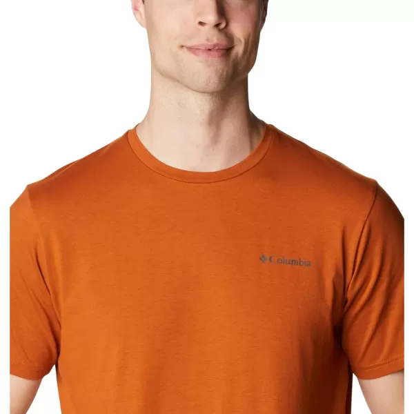 imageColumbia Mens Sun Trek Short Sleeve TeeWarm Copper Heather
