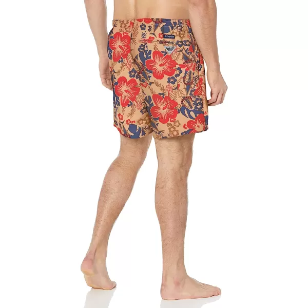 imageColumbia Mens Super Backcast Water ShortBeach Katuna Vibes Print Brown