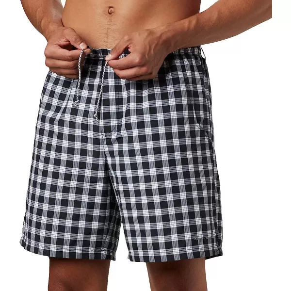 imageColumbia Mens Super Backcast Water ShortBlack Palaka Plaid
