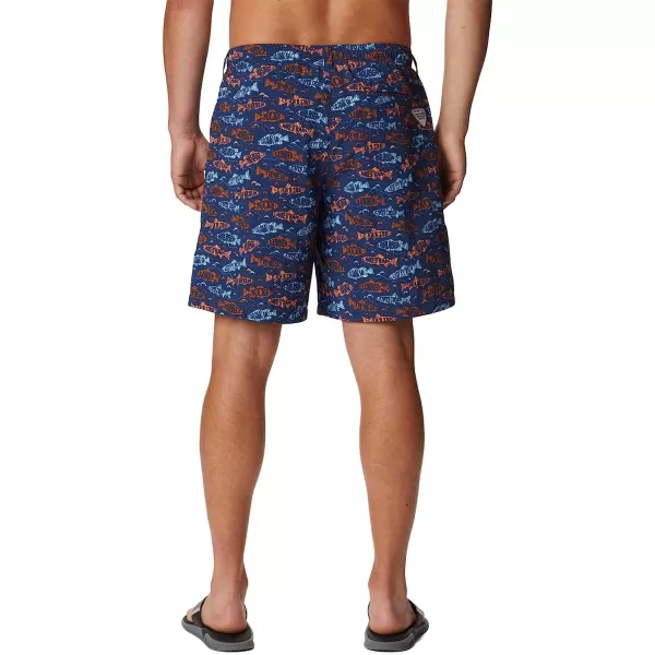 imageColumbia Mens Super Backcast Water ShortCarbon Fishfinder Print