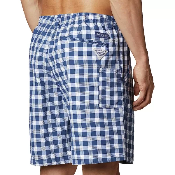 imageColumbia Mens Super Backcast Water ShortCarbon Palaka Plaid