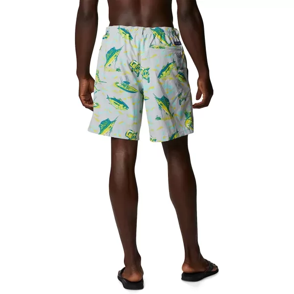 imageColumbia Mens Super Backcast Water ShortCool Grey Reel Dreamz Print