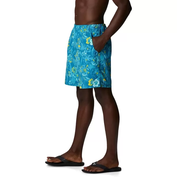 imageColumbia Mens Super Backcast Water ShortDeep Marine Marlin Tropic Print