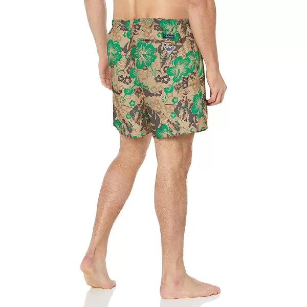 imageColumbia Mens Super Backcast Water ShortFossil Katuna Vibes Print White