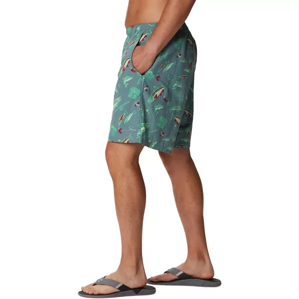 imageColumbia Mens Super Backcast Water ShortMetal Midwest Bounty Print