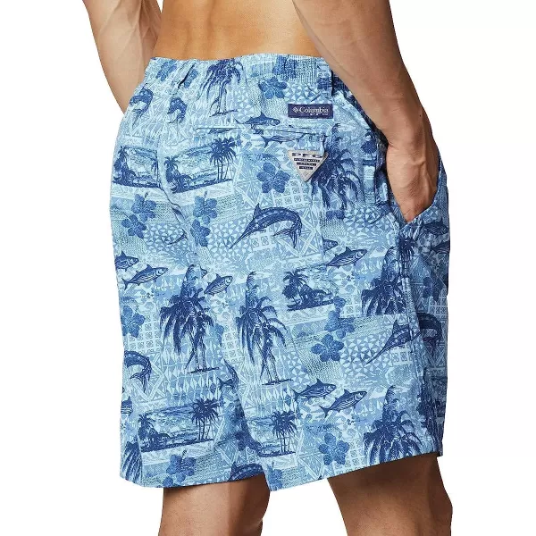 imageColumbia Mens Super Backcast Water ShortSkyler Polynesian Print