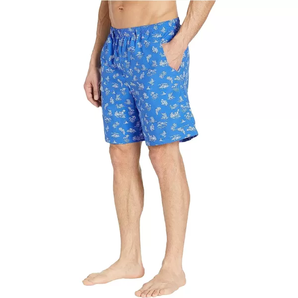 imageColumbia Mens Super Backcast Water ShortVivid Blue Mermaids N Marlins Print