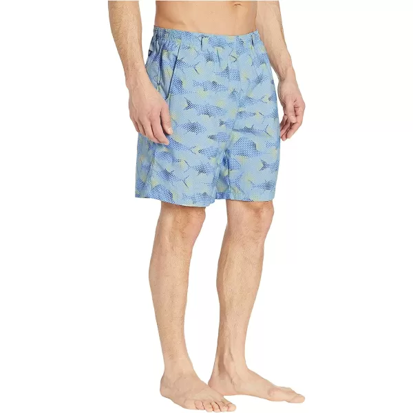 imageColumbia Mens Super Backcast Water ShortWhite Cap Multi Fish Print