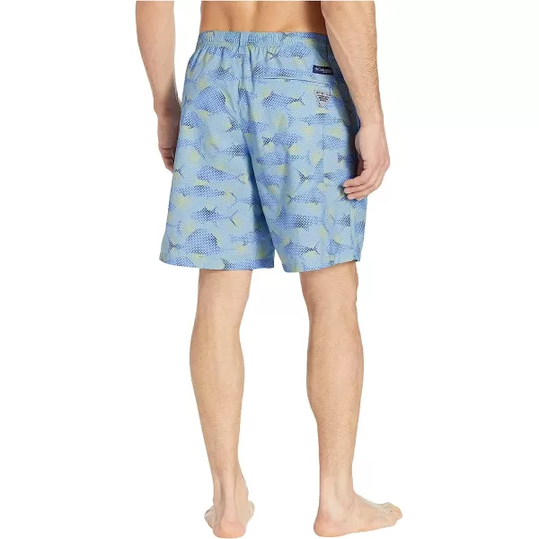 imageColumbia Mens Super Backcast Water ShortWhite Cap Multi Fish Print