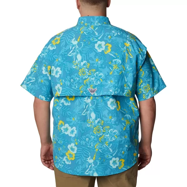 imageColumbia Mens Super Bahama Short Sleeve ShirtDeep Marine Marlin Tropic Print