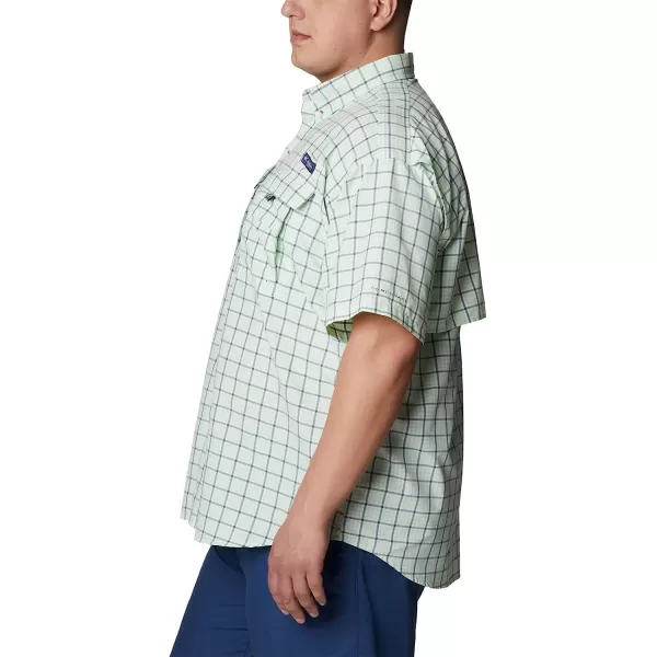 imageColumbia Mens Super Bahama Short Sleeve ShirtKey West Gingham Grid