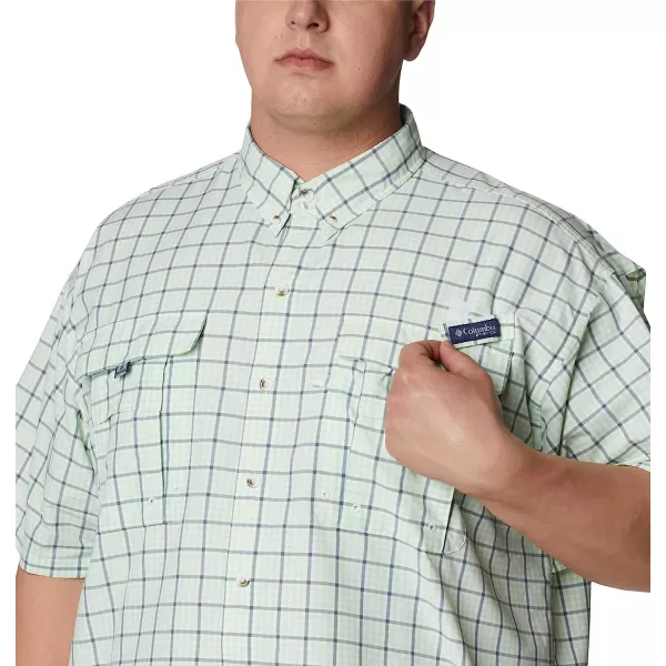 imageColumbia Mens Super Bahama Short Sleeve ShirtKey West Gingham Grid