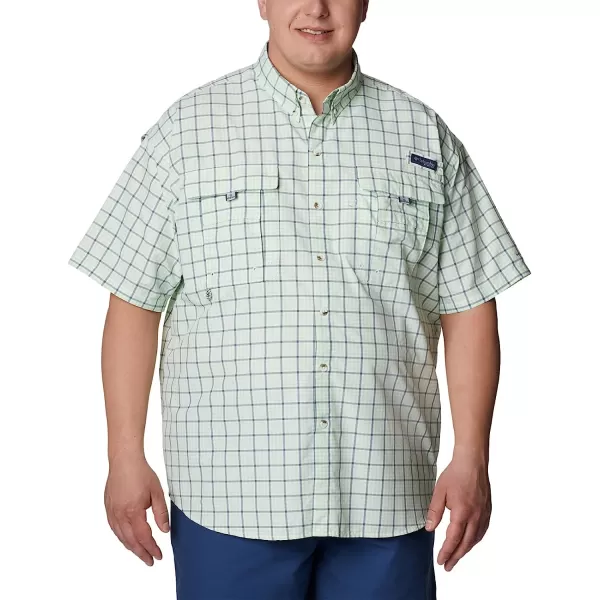 imageColumbia Mens Super Bahama Short Sleeve ShirtKey West Gingham Grid
