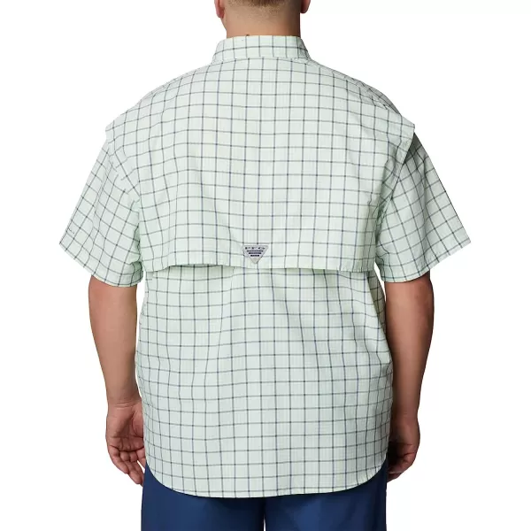 imageColumbia Mens Super Bahama Short Sleeve ShirtKey West Gingham Grid