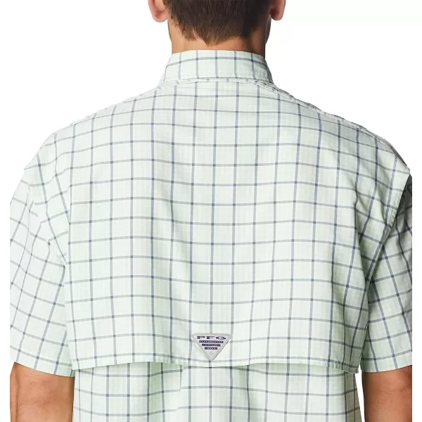 imageColumbia Mens Super Bahama Short Sleeve ShirtKey West Gingham Grid