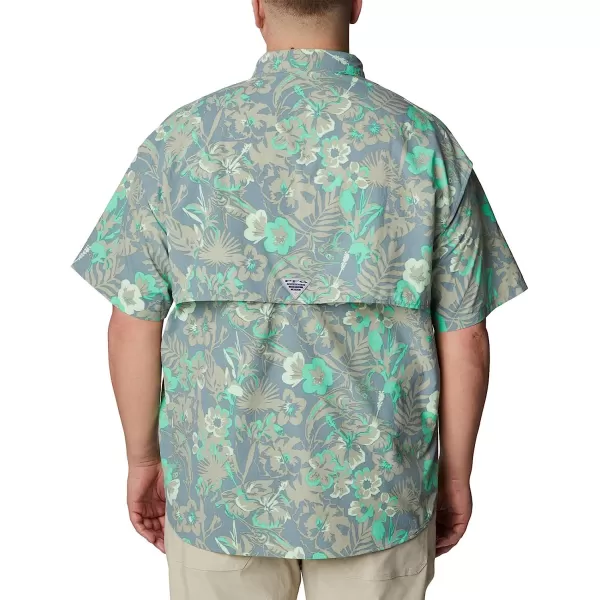 imageColumbia Mens Super Bahama Short Sleeve ShirtSafari Marlin Tropic Print