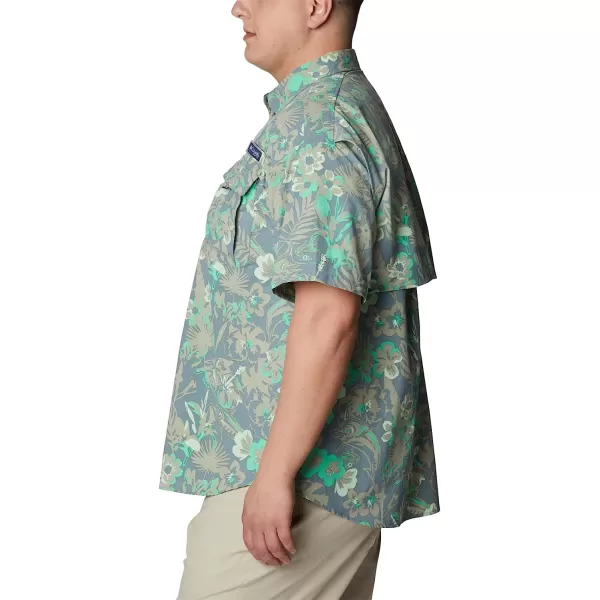 imageColumbia Mens Super Bahama Short Sleeve ShirtSafari Marlin Tropic Print
