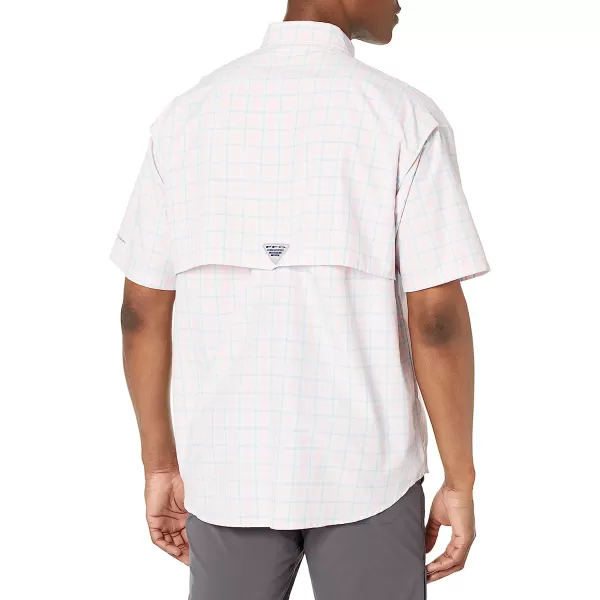 imageColumbia Mens Super Bahama Short Sleeve ShirtSunset Red Spectrum Plaid