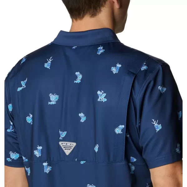 imageColumbia Mens Super Skiff Cast PoloCarbon Keyes Please Print
