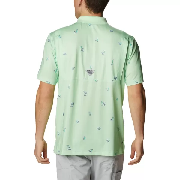 imageColumbia Mens Super Skiff Cast PoloKey West Keyes Please Print
