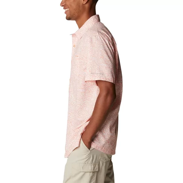 imageColumbia Mens Super Slack Tide Camp ShirtBright Nectar Deepsea Medley