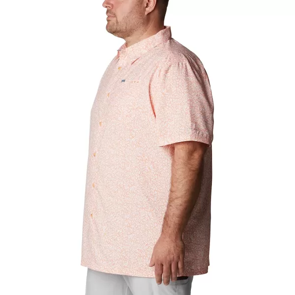 imageColumbia Mens Super Slack Tide Camp ShirtBright Nectar Deepsea Medley