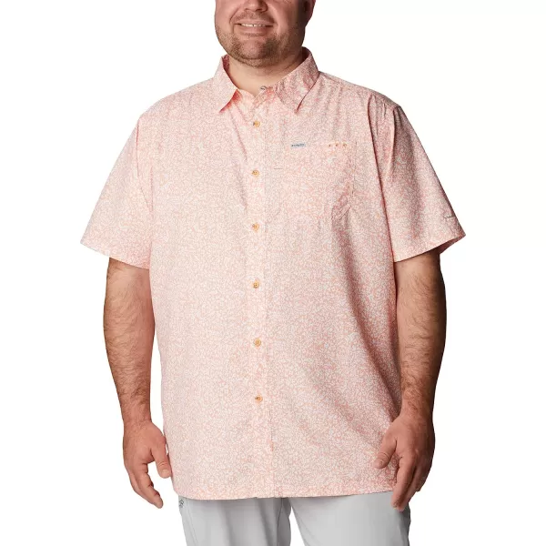 imageColumbia Mens Super Slack Tide Camp ShirtBright Nectar Deepsea Medley