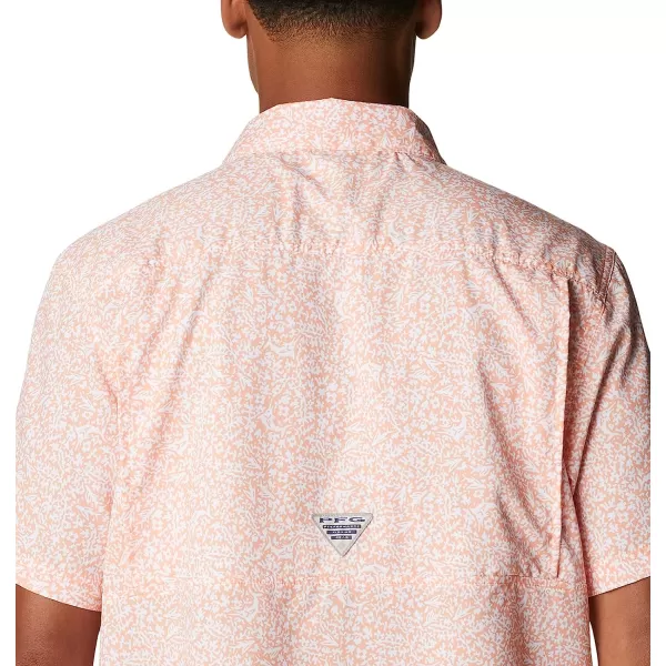 imageColumbia Mens Super Slack Tide Camp ShirtBright Nectar Deepsea Medley