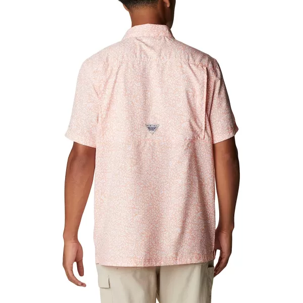 imageColumbia Mens Super Slack Tide Camp ShirtBright Nectar Deepsea Medley