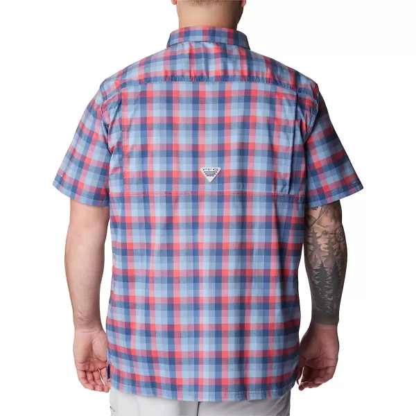 imageColumbia Mens Super Slack Tide Camp ShirtCarbon Mid Gingham