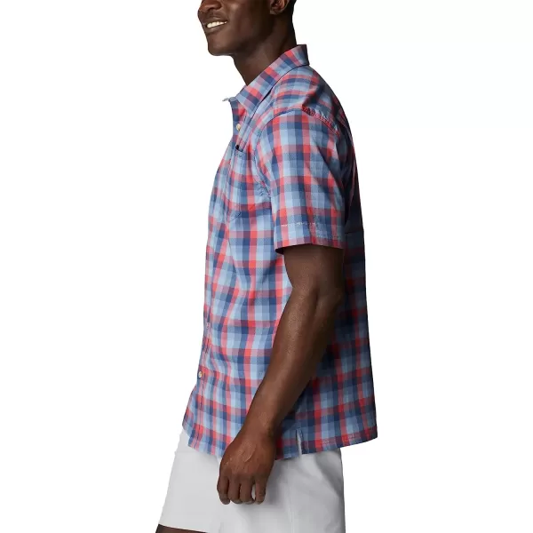 imageColumbia Mens Super Slack Tide Camp ShirtCarbon Mid Gingham