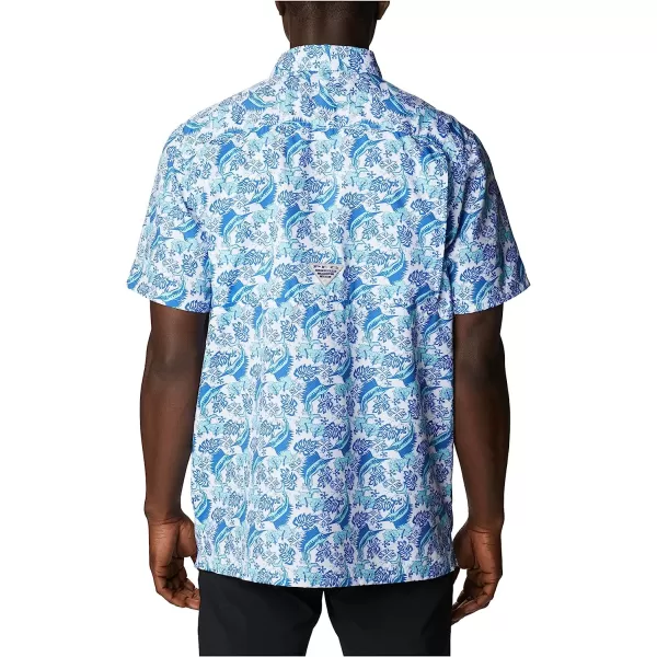 imageColumbia Mens Super Slack Tide Camp ShirtGulf Stream Block Party