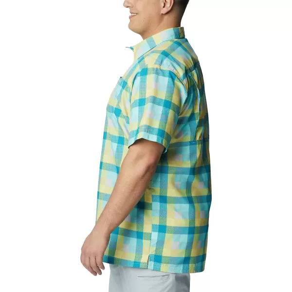imageColumbia Mens Super Slack Tide Camp ShirtGulf Stream Multi Gingham