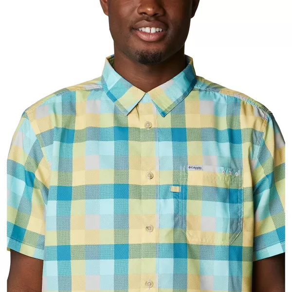 imageColumbia Mens Super Slack Tide Camp ShirtGulf Stream Multi Gingham